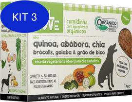 Kit 3 Sachê Para Cachorro All Love Vegetariana 1Kg - Dr. Stanley