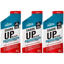 Kit 3 Sache Shark-up Morango em Gel Energia e Foco 30g Shark Pro