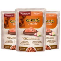 Kit 3 Sachê Special Dog Ultralife Raças Pequenas Sabor Salmão - 100g Kit 3 Sachê Special Dog Ultralife Raças Pequenas Sabor Salmão - 100g