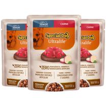 Kit 3 Sachê Special Dog Ultralife Sênior Sabor Carne - 100g Kit 3 Sachê Special Dog Ultralife Sênior Sabor Carne - 100g