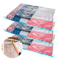 Kit 3 Saco a Vácuo para Roupas Organizador com Cabide Viagem Cobertor Mala 70x110cm Lyor Kit 3 Saco a Vácuo para Roupas Organizador com Cabide Viagem Cobertor Mala 70x110cm Lyor
