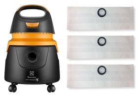 Kit 3 Saco Descartável Aspirador de Pó Electrolux GT20N A10N1 AQP20
