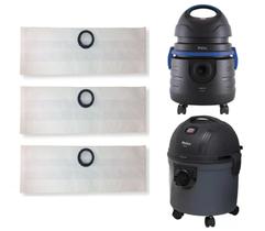 Kit 3 Saco Descartável Aspirador de Pó Philco PH 10 PAS 10
