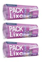 Kit 3 Saco Lixo Perfumado Neutraliza Lavanda 100 L 45 Sacos Kit 3 Saco Lixo Perfumado Neutraliza Lavanda 100 L 45 Sacos