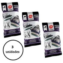 Kit 3 Sacos A Vácuo Edredom Cobertores Roupas 70 X 110 Cm Kit 3 Sacos A Vácuo Edredom Cobertores Roupas 70 X 110 Cm
