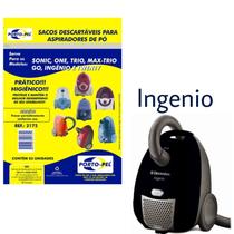 Kit 3 Sacos Aspirador de Pó Electrolux - Ingenio (2175)