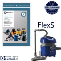 Kit 3 Sacos Aspirador de Pó Electrolux Original - FLEX S (CSE10)