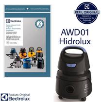 Kit 3 Sacos Aspirador de Pó Electrolux Original - Hidrolux AWD01 (CSE10)