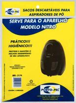 Kit 3 Sacos Aspirador Pó Arno Nitro - Porto Pel
