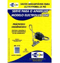 Kit 3 Sacos de Aspirador de Pó Descartáveis Electrolux One Ref: 2175 Kit 3 Sacos de Aspirador de Pó Descartáveis Electrolux One Ref: 2175