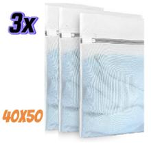 Kit 3 Sacos De Lavar Roupas Delicadas Saquinhos Lingerie Lavanderia Lavagem 40x50 Kit 3 Sacos De Lavar Roupas Delicadas Saquinhos Lingerie Lavanderia Lavagem 40x50