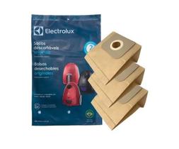 Kit 3 sacos desc aspirador electrolux nano neo30 neo31 orig