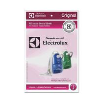 Kit 3 Sacos Descartáveis p/ Aspiradores de Pó Electrolux Mondo, Mondo Clean Ref. 70035083