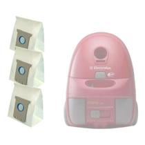 Kit 3 Sacos Para Aspirador de Pó Electrolux Clario Equipt Ultraone e Black & Decker Power Cleaning