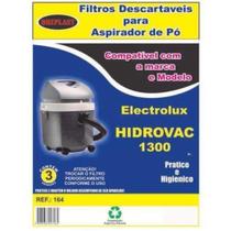 Kit 3 Sacos Para Aspirador Hidrovac 1300W