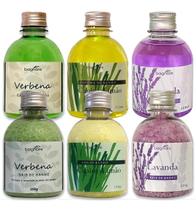 Kit 3 Sais De Banho E 3 Espumas P/Banheira Ofurô Relaxante Kit 3 Sais De Banho E 3 Espumas P/Banheira Ofurô Relaxante