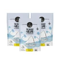 Kit 3 Sal Marinho Integral De Mossoró 500g Comida Saborosa