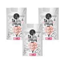 Kit 3 Sal Rosa Do Himalaia Iodado Fino Br Spices Sachê 250g