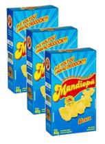 kit 3 SALGADINHO MANDIOPÃ SABOR BATATA 80G CADA