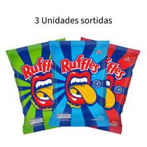 Kit 3 Salgadinho Ruffles 115g - Sabores