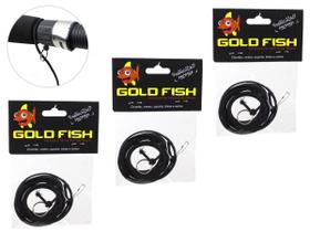 Kit 3 Salva Varas De Pesca Cordão De Segurança - Gold Fish