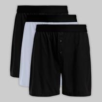 Kit 3 Sambas Canções de Malha Touch Lupo 1861 Kit 3 Sambas Canções de Malha Touch Lupo 1861