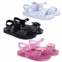 Kit 3 Sandália Infantil Chinelo Menina Mini Confortavel Lançamento