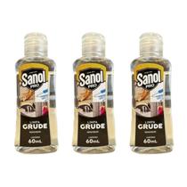 Kit 3 Sanol Pro Limpa Grude Removedor Multiuso 60ml Kit 3 Sanol Pro Limpa Grude Removedor Multiuso 60ml