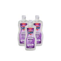 Kit 3 Sanol Removedor Lavanda 500ml Limpador Perfumado