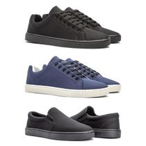 Kit 3 Sapatenis Masculino Economico Estilo Tendencia - 031