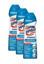 kit 3 SAPOLIO RADIUM CREMOSO CLASSICO BOMBRIL 250ML