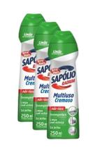 kit 3 SAPOLIO RADIUM CREMOSO LIMAO BOMBRIL 250ML