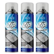 Kit 3 Saponáceo Sapólio Zip Clean para Cozinha, Banheiro e Inox 300ml - My Place Kit 3 Saponáceo Sapólio Zip Clean para Cozinha, Banheiro e Inox 300ml - My Place