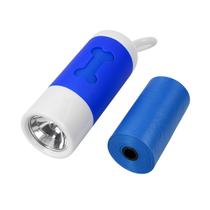 Kit 3 saquinho higiênico coletor de caca pet c/ lanterna 2pç Kit 3 saquinho higiênico coletor de caca pet c/ lanterna 2pç