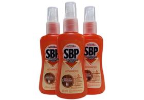 Kit 3 SBP Advanced Spray Family Icaridina Repelente 100ml (3 Unidades)