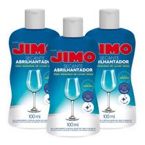 Kit 3 Secante Abrilhantador Máquina Lava Louça Jimo 100ml