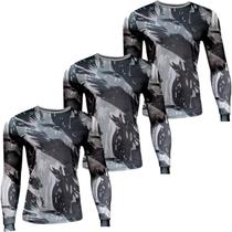 Kit 3 segunda pele one infantil proteção UV50+ Terminar