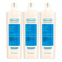 Kit 3 Select One Prohall 1 Litro Cada Antifrizz Capilar