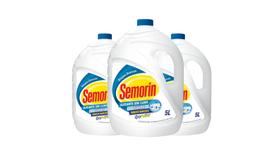 Kit 3 Semorin Alvejante Sem Cloro White - Roupas Brancas 5L