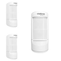 Kit 3 sensores ivp 5002 pet 35 kg intelbras