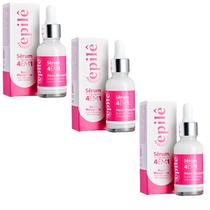 Kit 3 Sérum Facial 4 Em 1 Rosa Mosqueta 30Ml - Epilê Kit 3 Sérum Facial 4 Em 1 Rosa Mosqueta 30Ml - Epilê