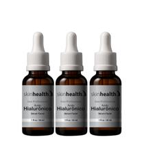 Kit 3 Sérum Facial Hidratante Acido Hialuronico Skinhealth 30ml Kit 3 Sérum Facial Hidratante Acido Hialuronico Skinhealth 30ml