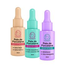 Kit 3 Sérum Facial Kokeshi Antimanchas Antiidade Antiacne