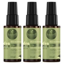 Kit 3 Serumin Hidratante Haskell HidraNutre Nutrição 35 ML