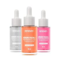 Kit 3 Séruns Faciais Renova Be 30ml
