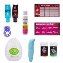 Kit 3 Sex Shop com 10 Itens Exclusivos do Prazer