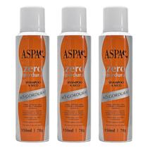 Kit 3 Shampoo A Seco 0 Gordura Todo Tipo Cabelo ASPA 150ml