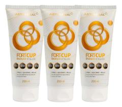 Kit 3 Shampoo Anti-queda Fortcup Cuidado Capilar 200ml Kit 3 Shampoo Anti-queda Fortcup Cuidado Capilar 200ml
