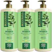 kit 3 Shampoo Antiqueda Jaborandi 1 L Bio Extratus kit 3 Shampoo Antiqueda Jaborandi 1 L Bio Extratus