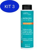 Kit 3 Shampoo Cachos - 500Ml